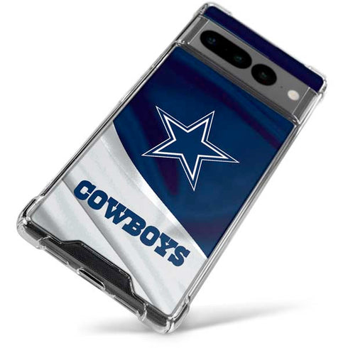 NFL Dallas Cowboys Google Pixel 7 Pro Clear Case